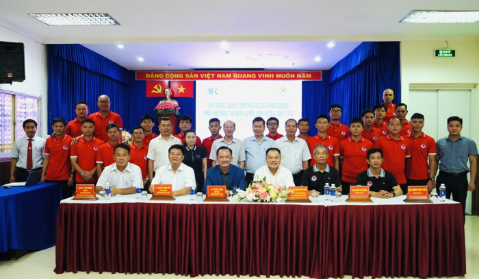 USH - Lễ khai giảng khóa đào tạo Huấn luyện viên Futsal cấp 1 AFC 2024.
