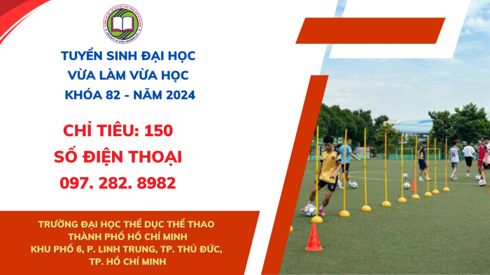 Thông báo Tuyển sinh Đại học hệ vừa làm vừa học khóa 82 đợt 1 năm 2024