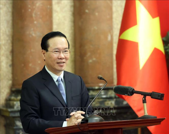 Chủ tịch nước biểu dương các 'gương mặt vàng' của Đoàn Thể thao Việt Nam 