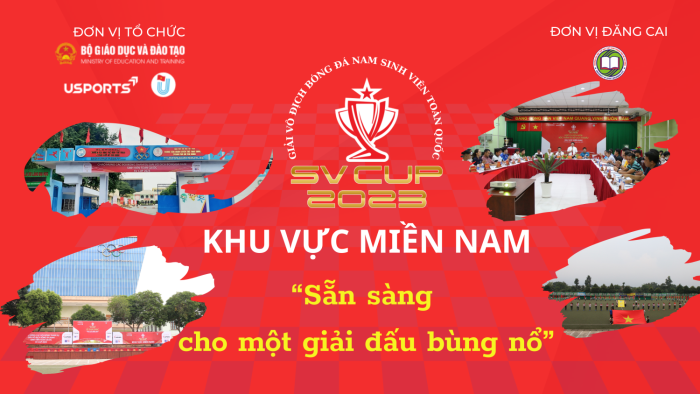 USH – ĐƠN VỊ ĐĂNG CAI, GIẢI VÔ ĐỊCH BÓNG ĐÁ NAM SINH VIÊN TOÀN QUỐC “SV CUP 2023” SẴN SÀNG CHO MỘT MÙA GIẢI BÙNG NỔ.