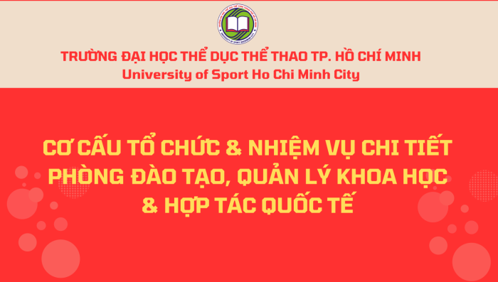 CƠ CẤU TỔ CHỨC