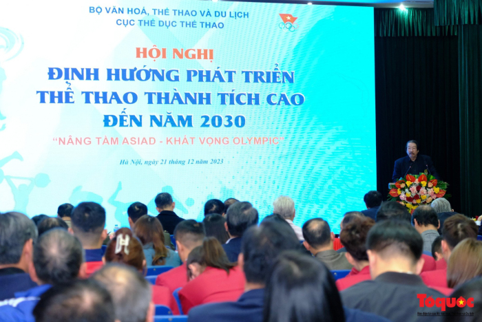 HỘI NGHỊ ĐỊNH HƯỚNG PHÁT TRIỂN THỂ THAO THÀNH TÍCH CAO ĐẾN NĂM 2030