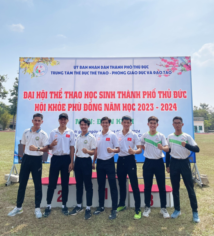 Một số hình ảnh ghi lại được tại Đại hội Thể thao Học sinh thành phố Thủ Đức