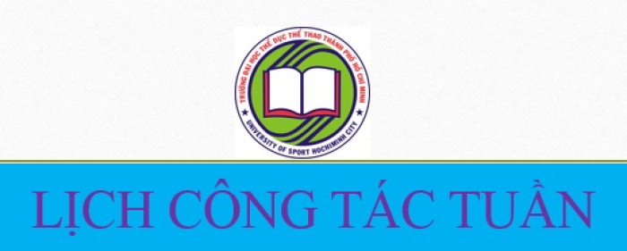 LỊCH CÔNG TÁC TUẦN (19/02 - 24/02/2024)