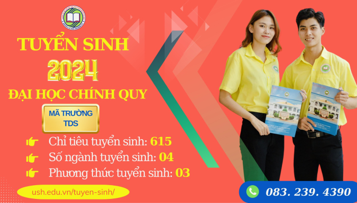 USH – TUYỂN SINH ĐẠI HỌC CHÍNH QUY KHÓA 47 - NĂM 2024.