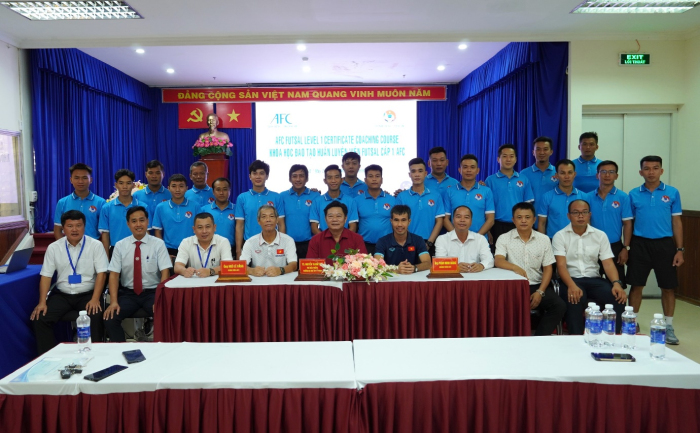 USH – Khai giảng khóa đào tạo Huấn luyện viên Futsal cấp 1 AFC đợt 2 năm 2024.