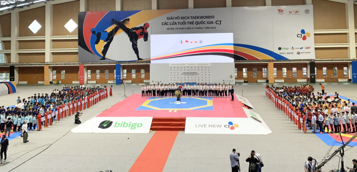 Hơn 1.000 VĐV tham dự Giải Vô địch Taekwondo các lứa tuổi Taekwondo quốc gia – CJ 2024