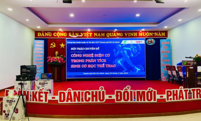 Ứng dụng công nghệ điện cơ trong sinh cơ học thể thao