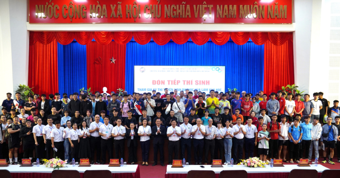 TRƯỜNG ĐẠI HỌC THỂ DỤC THỂ THAO TP. HỒ CHÍ MINH TỔ CHỨC KỲ THI TUYỂN SINH NĂNG KHIẾU THỂ DỤC THỂ THAO HỆ VỪA LÀM VỪA HỌC KHÓA 83 – ĐỢT 1 NĂM 2025