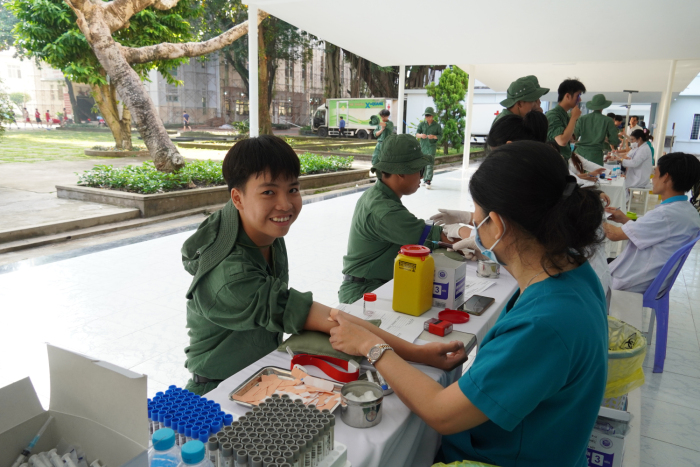 Trường Đại học Thể dục Thể thao TP.HCM tổ chức khám sức khỏe định kỳ cho sinh viên khóa 48