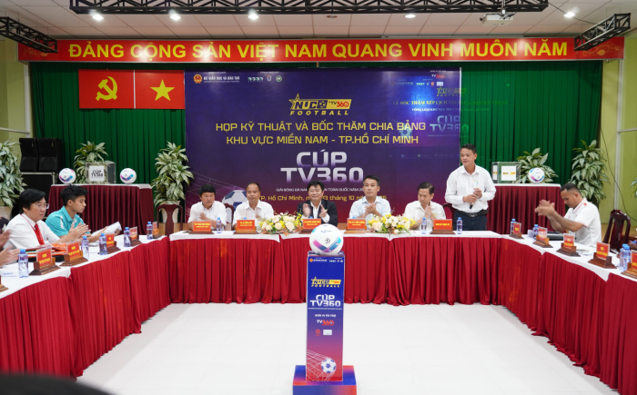 BỐC THĂM CHIA BẢNG VÒNG LOẠI KHU VỰC PHÍA NAM GIẢI BÓNG ĐÁ NAM SINH VIÊN TOÀN QUỐC – CÚP TV360 NĂM 2025: KHỞI ĐỘNG NHỮNG TRANH TÀI NÓNG BỎNG