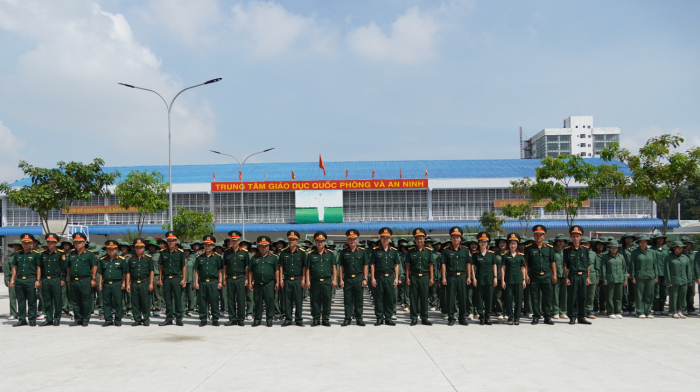 GIỚI THIỆU CHÙM ẢNH TRUNG TÂM GIÁO DỤC QUỐC PHÒNG VÀ AN NINH - TRƯỜNG ĐẠI HỌC THỂ DỤC THỂ THAO THÀNH PHỐ HỒ CHÍ MINH