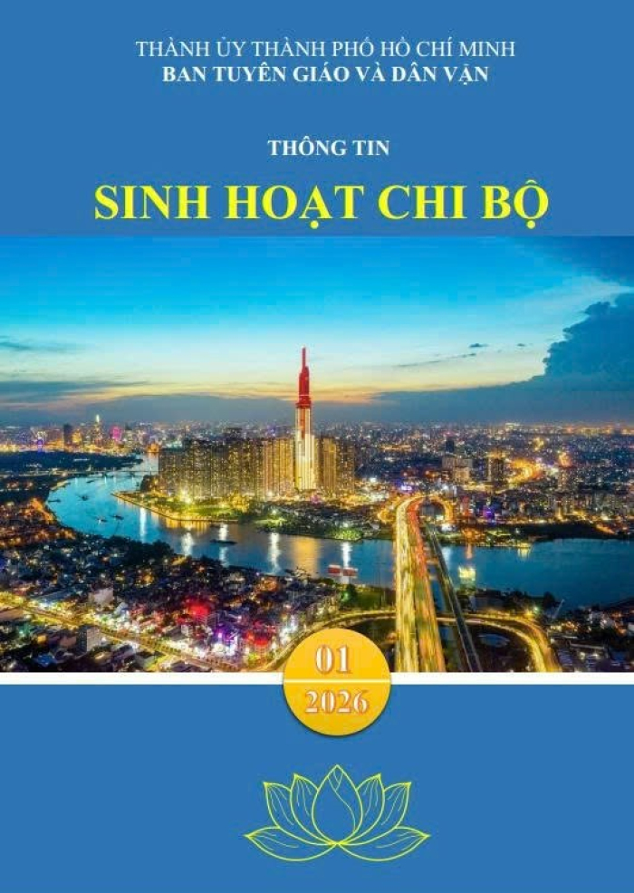 Thông tin sinh hoạt chi bộ số 01 năm 2026