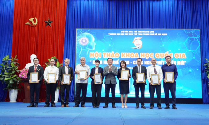 HỘI THẢO KHOA HỌC QUỐC GIA: “KHOA HỌC THỂ THAO – CÔNG NGHỆ PHÁT TRIỂN MỚI” DẤU ẤN HỌC THUẬT HƯỚNG TỚI 50 NĂM THÀNH LẬP TRƯỜNG ĐẠI HỌC TDTT TP. HỒ CHÍ MINH.