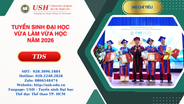 THÔNG TIN TUYỂN SINH NĂM 2026 (HÌNH THỨC ĐÀO TẠO THƯỜNG XUYÊN)