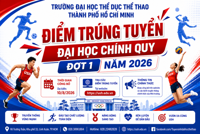 Quyết định Về việc công bố điểm trúng tuyển Đại học Chính quy Đợt 1 năm 2026  
