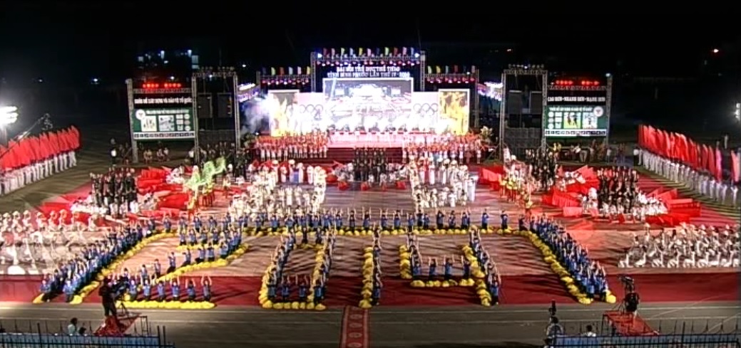 Chương trình đồng diễn tỉnh Bình Phước