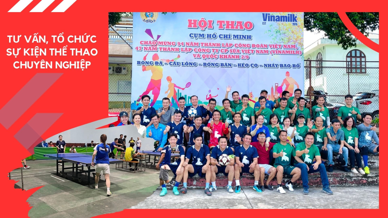 USH: TƯ VẤN - TỔ CHỨC SỰ KIỆN THỂ THAO CHUYÊN NGHIỆP